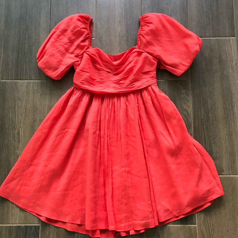 Orange dress(Maternity)